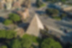 Pyramid of Cestius rome italy