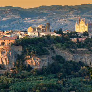 view of Orvieto, terni, italy