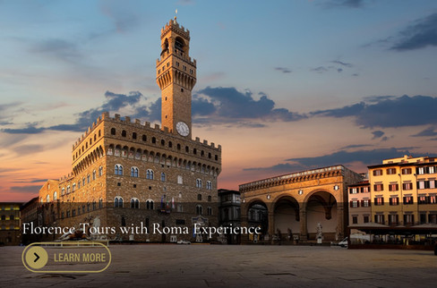 view of florence museum, italy and link to roma experience's florence tours